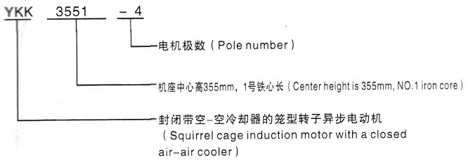 YKK系列(H355-1000)高壓三相異步電機(jī)西安泰富西瑪電機(jī)型號說明 YKK系列(H355-1000)高壓三相異步電機(jī)西安泰富西瑪電機(jī)型號說明